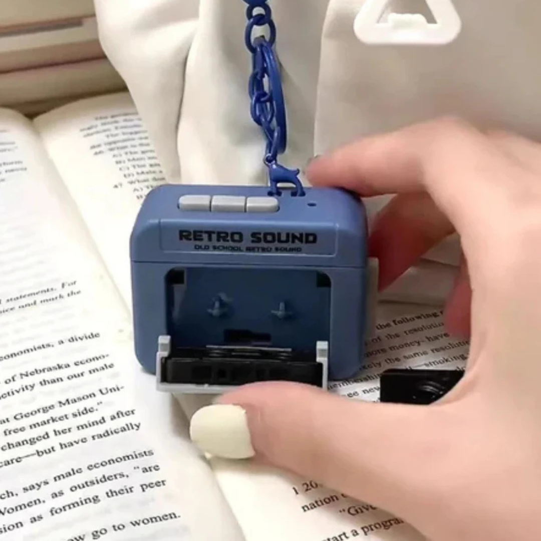 Minigrabadora Retro Sound